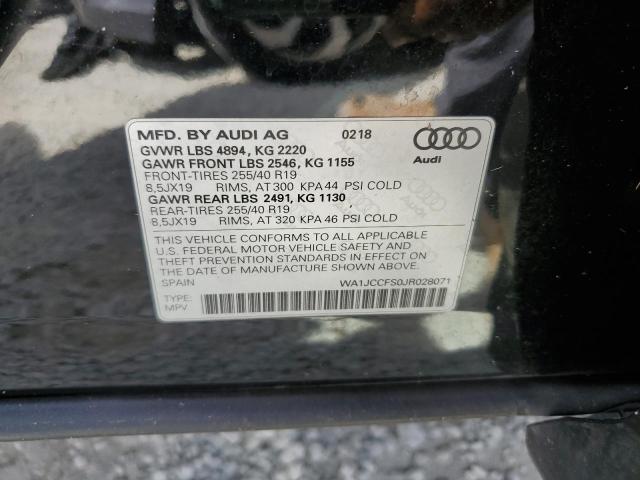 Photo 9 VIN: WA1JCCFS0JR028071 - AUDI Q3 PREMIUM 