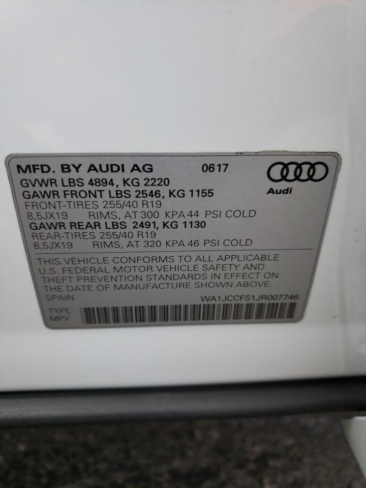 Photo 11 VIN: WA1JCCFS1JR007746 - AUDI Q3 