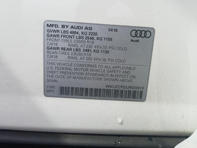 Photo 9 VIN: WA1JCCFS3JR033913 - AUDI Q3 