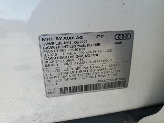 Photo 11 VIN: WA1JCCFS4JR010883 - AUDI Q3 