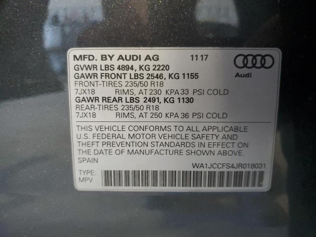 Photo 13 VIN: WA1JCCFS4JR018031 - AUDI Q3 