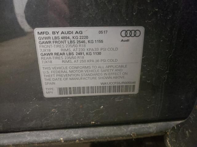 Photo 12 VIN: WA1JCCFS5JR005546 - AUDI Q3 PREMIUM 