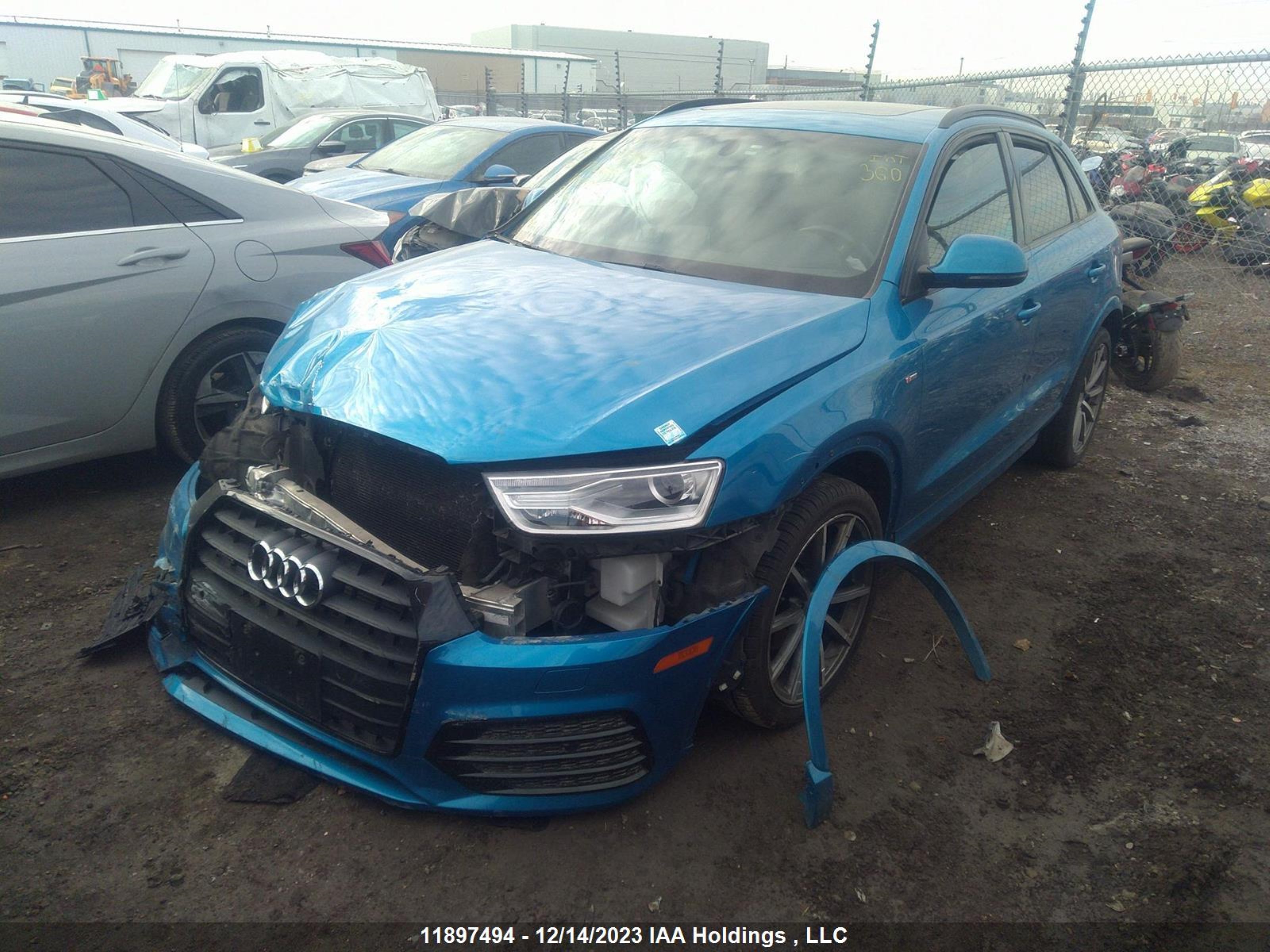 Photo 1 VIN: WA1JCCFS6HR003203 - AUDI Q3 