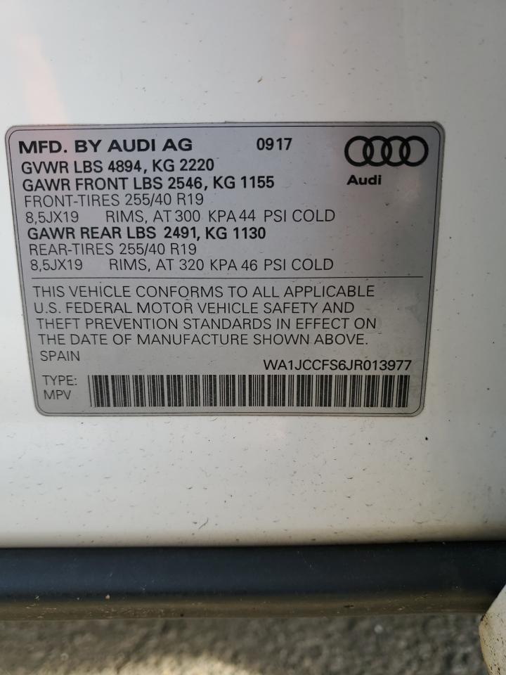 Photo 12 VIN: WA1JCCFS6JR013977 - AUDI Q3 