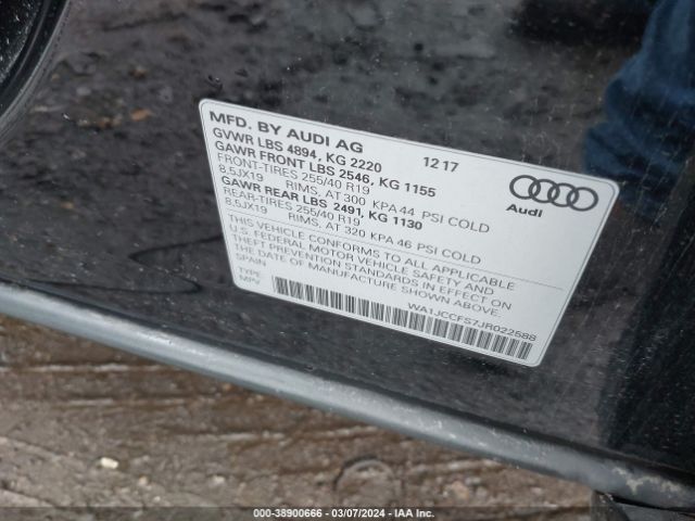 Photo 8 VIN: WA1JCCFS7JR022588 - AUDI Q3 