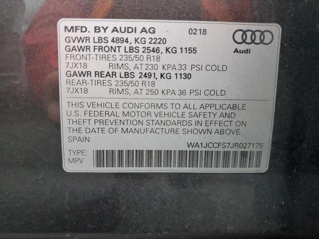 Photo 13 VIN: WA1JCCFS7JR027175 - AUDI Q3 PREMIUM 