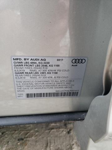 Photo 13 VIN: WA1JCCFS8JR001412 - AUDI Q3 PREMIUM 