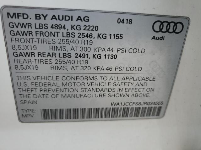 Photo 13 VIN: WA1JCCFS8JR034555 - AUDI Q3 