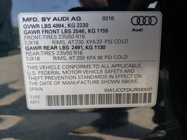 Photo 11 VIN: WA1JCCFSXJR030037 - AUDI Q3 