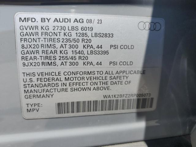 Photo 13 VIN: WA1K2BFZ2RP005073 - AUDI Q4 E-TRON 