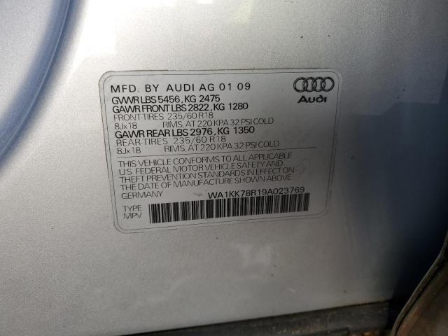 Photo 12 VIN: WA1KK78R19A023769 - AUDI Q5 