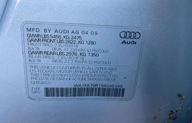 Photo 9 VIN: WA1KK78R19A045349 - AUDI Q5 3.2 