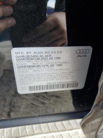 Photo 12 VIN: WA1KK78R39A037592 - AUDI Q5 