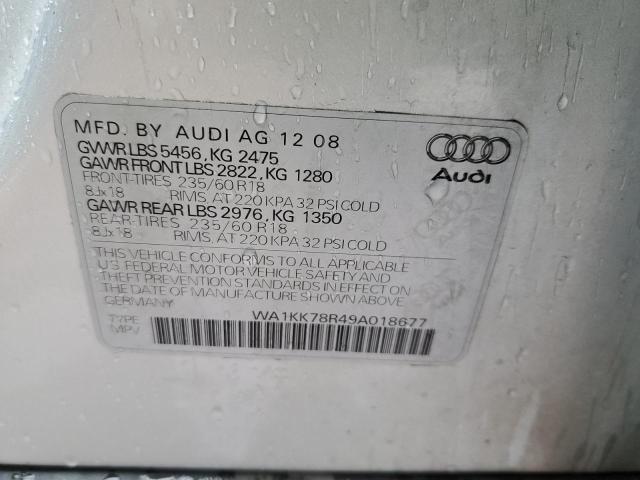 Photo 11 VIN: WA1KK78R49A018677 - AUDI Q5 