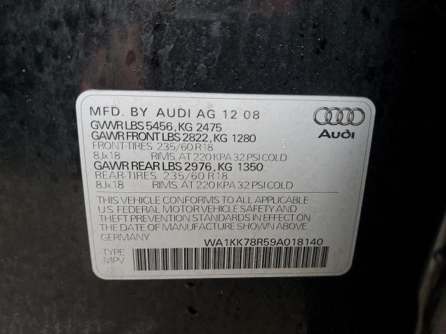 Photo 11 VIN: WA1KK78R59A018140 - AUDI Q5 