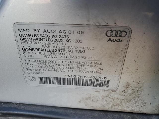 Photo 12 VIN: WA1KK78R59A022009 - AUDI Q5 