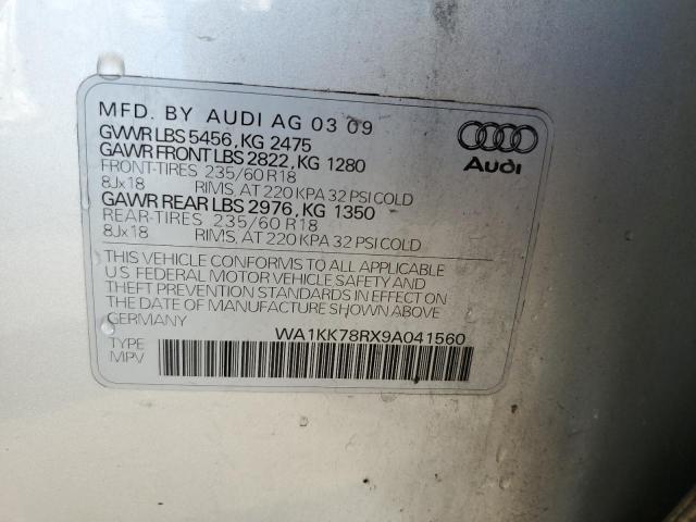 Photo 12 VIN: WA1KK78RX9A041560 - AUDI Q5 