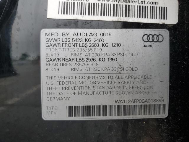 Photo 12 VIN: WA1L2AFP0GA018899 - AUDI Q5 PREMIUM 