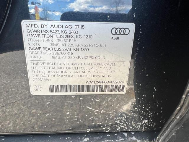 Photo 9 VIN: WA1L2AFP0GA032074 - AUDI Q5 