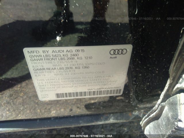 Photo 8 VIN: WA1L2AFP0GA059887 - AUDI Q5 