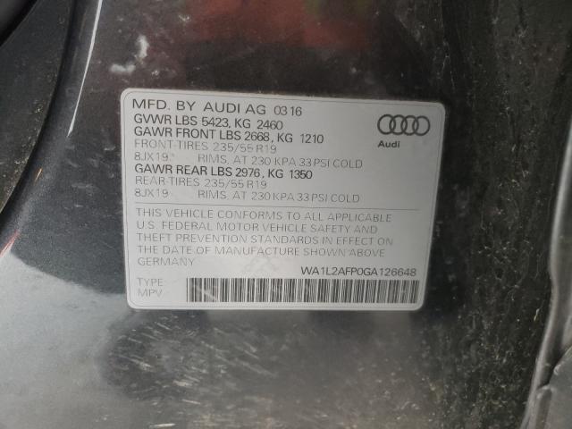 Photo 9 VIN: WA1L2AFP0GA126648 - AUDI Q5 