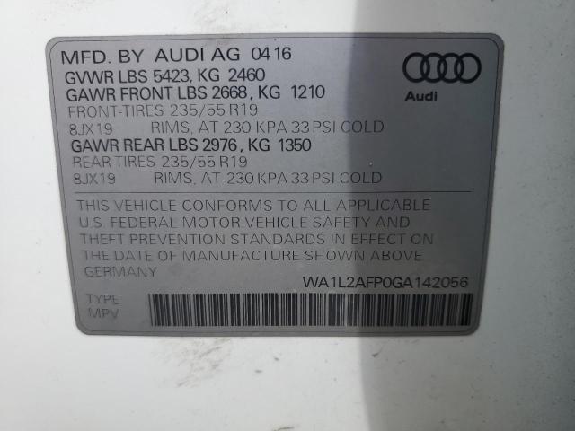 Photo 12 VIN: WA1L2AFP0GA142056 - AUDI Q5 