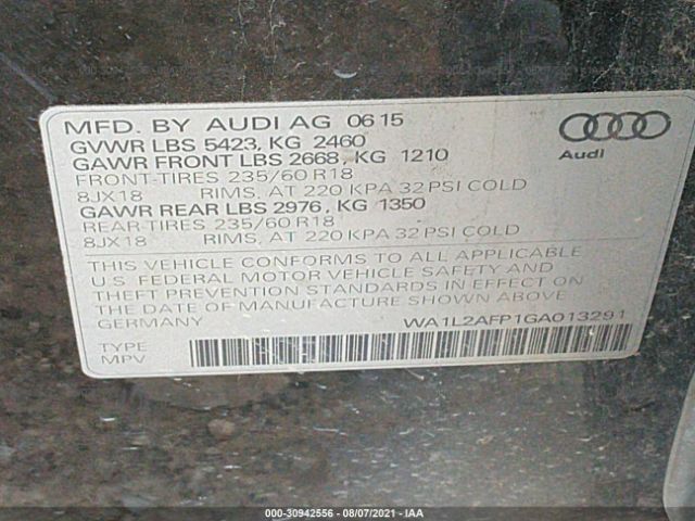 Photo 8 VIN: WA1L2AFP1GA013291 - AUDI Q5 