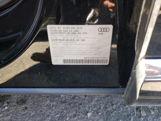 Photo 9 VIN: WA1L2AFP1GA117568 - AUDI Q5 