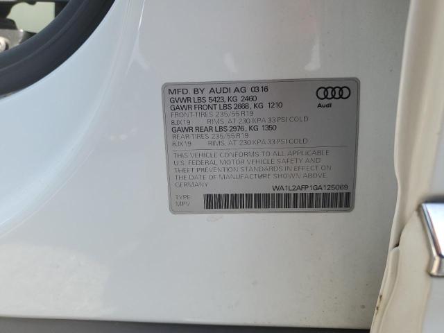 Photo 12 VIN: WA1L2AFP1GA125069 - AUDI Q5 PREMIUM 