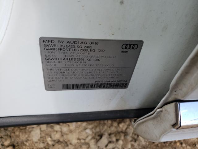 Photo 9 VIN: WA1L2AFP1GA142034 - AUDI Q5 PREMIUM 