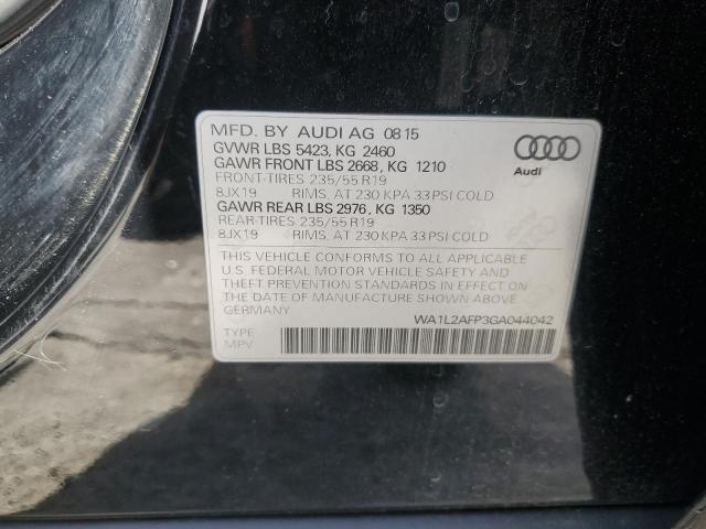 Photo 12 VIN: WA1L2AFP3GA044042 - AUDI Q5 PREMIUM 