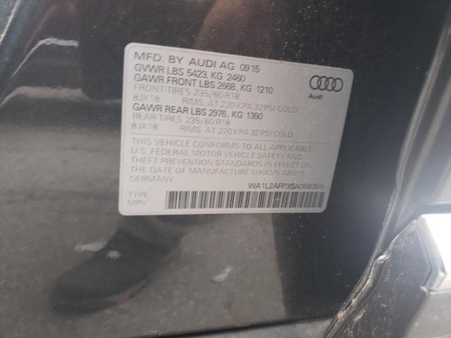 Photo 11 VIN: WA1L2AFP3GA058359 - AUDI Q5 