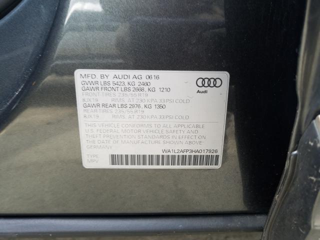 Photo 9 VIN: WA1L2AFP3HA017926 - AUDI Q5 