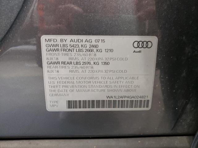 Photo 12 VIN: WA1L2AFP4GA024821 - AUDI Q5 