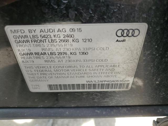 Photo 12 VIN: WA1L2AFP4GA053526 - AUDI Q5 