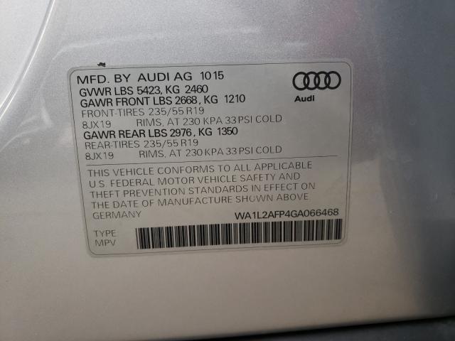 Photo 9 VIN: WA1L2AFP4GA066468 - AUDI Q5 