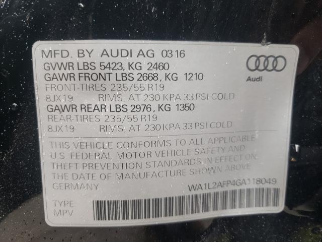 Photo 9 VIN: WA1L2AFP4GA118049 - AUDI Q5 