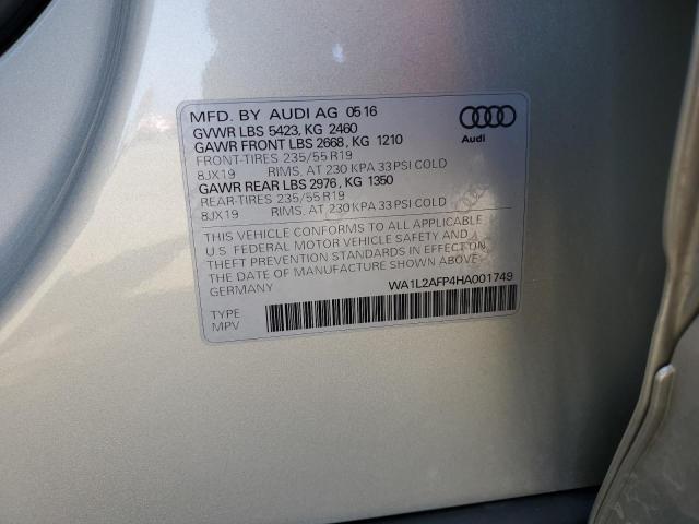 Photo 13 VIN: WA1L2AFP4HA001749 - AUDI Q5 