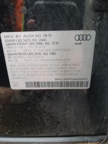 Photo 11 VIN: WA1L2AFP5GA056483 - AUDI Q5 PREMIUM 