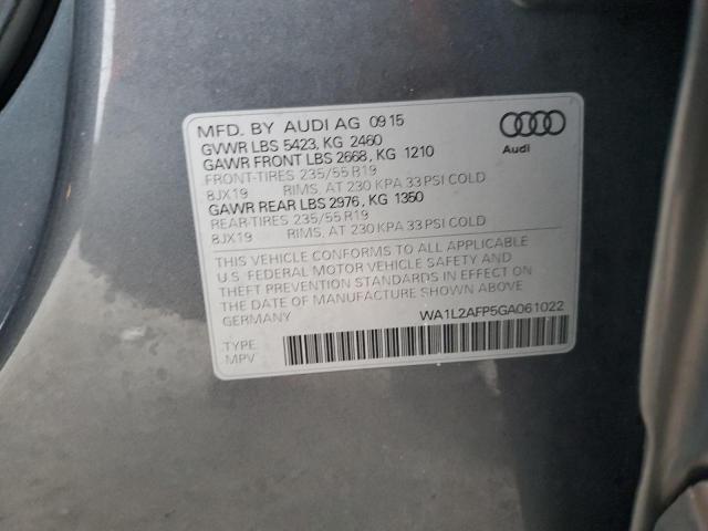 Photo 13 VIN: WA1L2AFP5GA061022 - AUDI Q5 