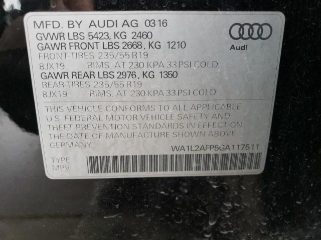 Photo 9 VIN: WA1L2AFP5GA117511 - AUDI Q5 