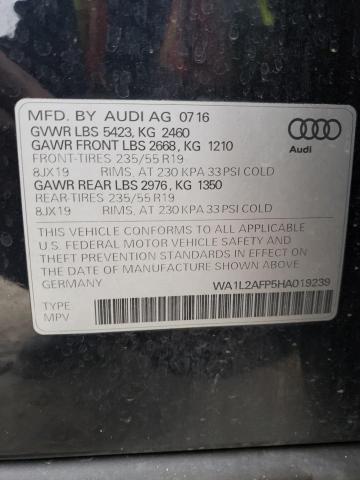 Photo 12 VIN: WA1L2AFP5HA019239 - AUDI Q5 