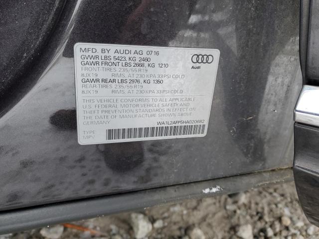 Photo 11 VIN: WA1L2AFP5HA020682 - AUDI Q5 