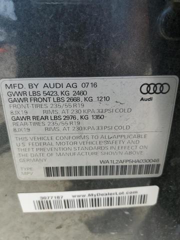 Photo 12 VIN: WA1L2AFP5HA030046 - AUDI Q5 