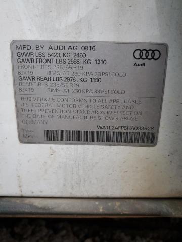 Photo 13 VIN: WA1L2AFP5HA033528 - AUDI Q5 PREMIUM 