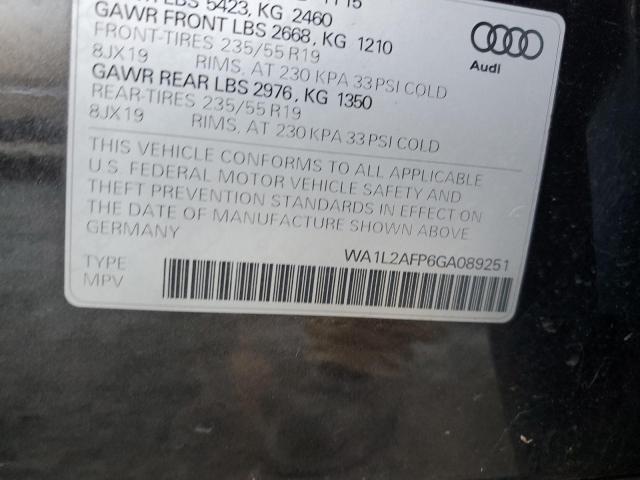 Photo 11 VIN: WA1L2AFP6GA089251 - AUDI Q5 