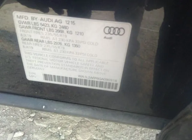 Photo 8 VIN: WA1L2AFP6GA090318 - AUDI Q5 