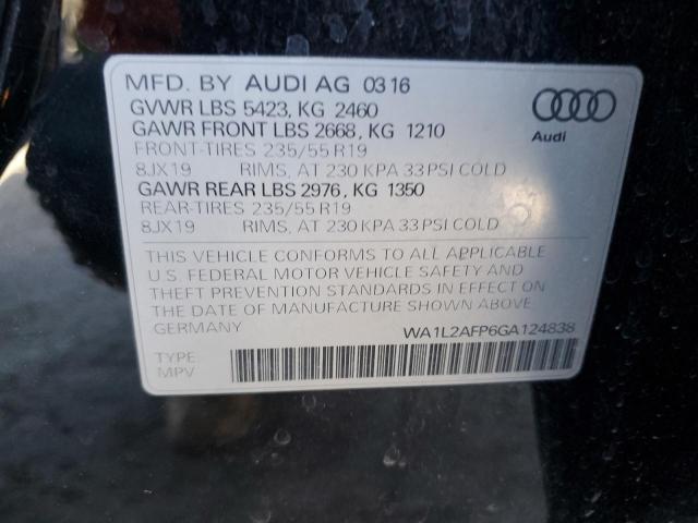 Photo 12 VIN: WA1L2AFP6GA124838 - AUDI Q5 PREMIUM 