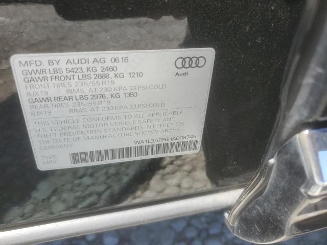 Photo 12 VIN: WA1L2AFP6HA008749 - AUDI Q5 PREMIUM 