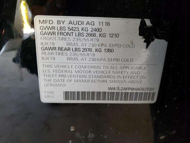 Photo 12 VIN: WA1L2AFP6HA082589 - AUDI Q5 